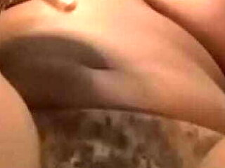 Homemade Solo Masturbation: Horny Ebony Girl Next Door Fucks Her Pretty Pink Pussy with Dildo Until Creamy Cum