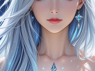 Royal Athletic Beauty Woman Portrait Elegant Fantasy Queen Ai Art Slideshow