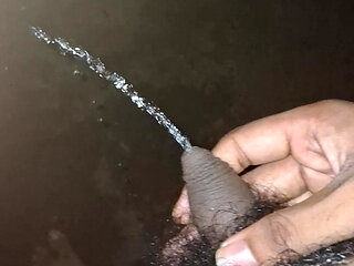 Nude Kerala Indian Mallu Boy Naked Pissing and Cumshot in public