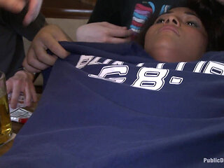 Hot Spanish Slut Bound, Humiliated, and Fucked