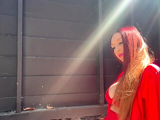 Italian Big Tits Long Hair Artemisia Love Outdoor
