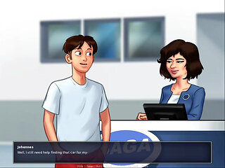 Summertime saga - Johannes fucked Debbie.