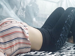 Very Passionate Step-brothers' Farewell. Real Homemade Porn