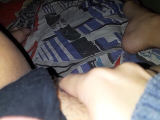 I Woke up and Started Playing with My Hot, Juicy, Hairy Pussy. Let Me Cum in Your Mouth.