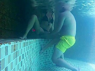 Wife hotel pool holiday vs boy