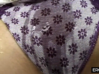 Cotton Panties Torn and Drenched