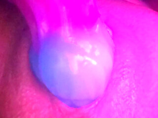 Whore fucks her used loose cunt