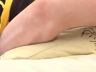 Cspot Gets Horny and Has a Loud Orgasm Watching Porn on Earbuds