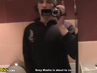 Outstanding sex in public restroom