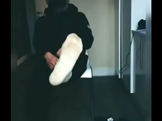 Damp White Nikes