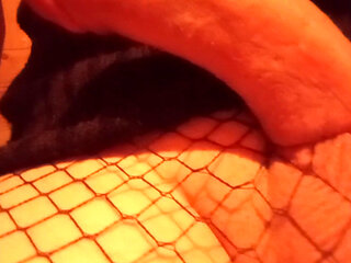 Pantyhose Handjob