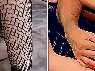 Granny Marilyn: Bwc Dildo Masturbating, Missionary Fucked Old Hollywood Housewife