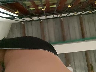 My Stepmother's Cute Pussy Recorded From Below