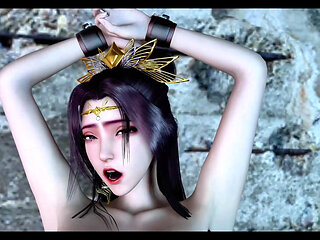 Seductive Goddess of Animated Fantasy - 3D Animation Hentai