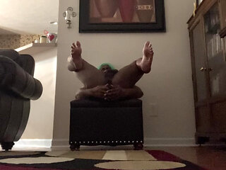 Legs in the air dildo xxx