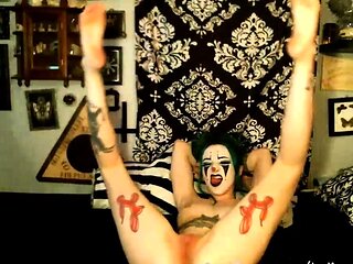 Beautiful Sonya having a horny solo toy masturbation