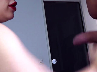 Ballbusting with Patent Boots