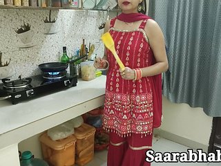 Dirty bhabhi devar ke sath sex kiya in  kitchen in Hind...