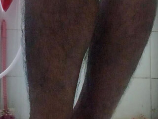 Desi Boy Playing Alone