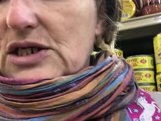 Flashing My Tits in Supermarket to Show You How Cold It Was!