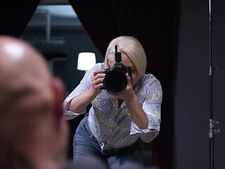 Ugly motherfucker dominates her into taking his dick
