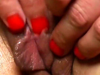 Skinny MILF Natasha Kee Fingers Her Pussy in Front of the Webcam