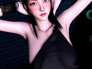 3D Cute Asian Babe Naked Her Perfect Petite Body Got Fucked so Hard