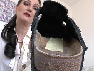 Sniff My Cheesy Slippers! Lady Victoria Valente