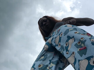 Massive Outdoor Cumshot