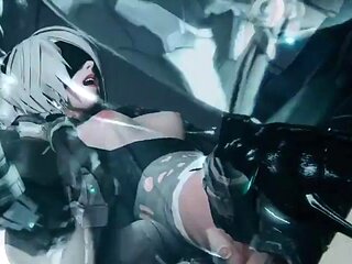 Nier: Big Ass, Blowjob  Anal Porn