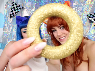 Sonic Speed SPH: Jewelz &amp_ Molly Mock Your Pathetic Tiny Dick