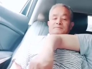 Chinese old man sucks