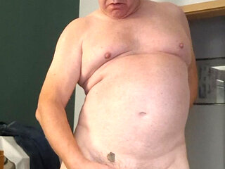 Oldotto60 masturbates