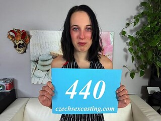 Big cock dirt with smiling Victoria Black from Czech Sex Casting