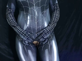 BOKEP INDO NGENTOTIN CEWEK INDO SPIDERMAN COSPLAY, MEMEKNYA BECEK PARAH