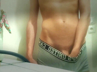 I Masturbate and Finger Myself in the Bathroom