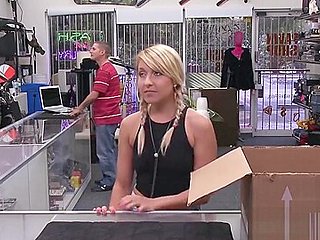 Big ass babe bang hard and fast with a rich pawnbroker