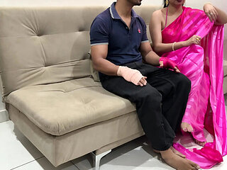 Naughty Stepmom Saara Seduces Stepson in Hindi HD Porn