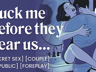 ASMR Audio Porn: Secret Public Sex with Your Boyfriend in the Bathroom &ndash_ Foreplay &amp_ Dirty Talk &ndash_ Erotic Audio Roleplay for Women