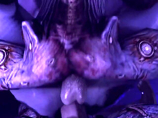 Mass Effect Orgy with Husks