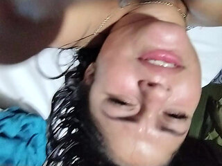 slut young wife cheating on her husband sucking my cock let me film her and fuck her til creampie