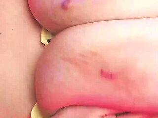 Quick Fuck for Busty BBW Anna Katz with Her Panties in Her Mouth