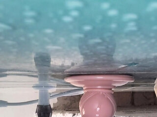 6 Inch Dildo Fucking My Hungry Assh