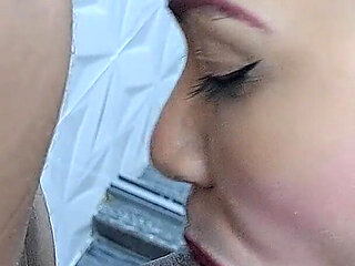 Lucky Man Fucks His Stepmom in the Shower