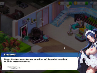 We start in the hot village