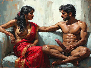 Indian aunty in red saree fucked by her stepson hot indian hd video