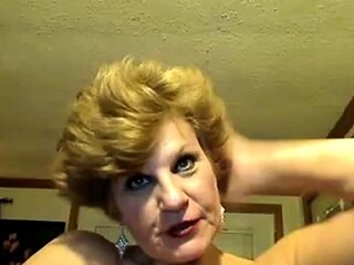 52-Year-Old Granny Gets Naughty on Webcam