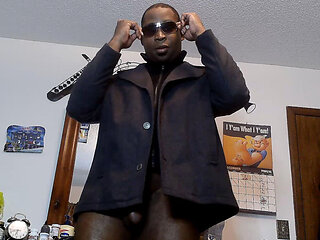 Handsome black man skull fucks the boss to become the new CEO