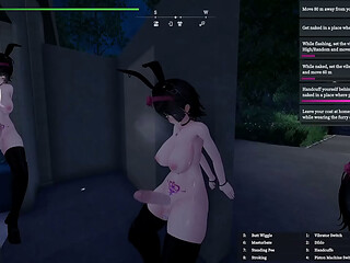 Manaka SFM Futa Girl &amp_ The Public Washroom (Modded Gameplay)