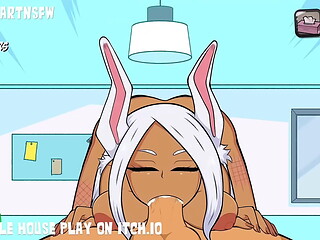 Mirko, Harley Quinn, Marge And More Sloppy Deepthroat Compilation - Hole House Game